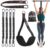Pull Up Assistance Bands 260lbs – 4 Heavy Duty Assisted Pull Up Bands – Adjustable Strength Resistance Band Pull Up Assist, Training Equipment with Foot Rest, Bar Band for Home & Gym