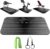 Treadmill Mat,Bike Mat Compatible with Peloton Bike Elliptical Treadmill,Folding Pad Exercise Equipment Under Exercise Trainer Pad for Stationary Indoor Spin