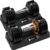 Lifepro Adjustable Dumbbells – 25lb Pair or 90lb Single, Quick-Select Hand Weights for Men/Women – Space Saving Exercise Fitness Dumbbells for Home Gym Strength & Weight Training