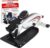FitDesk Under Desk Bike Exercise Machine, Compact Magnetic Pedal Exerciser, Mini Elliptical, Quiet Seated Cardio Trainer for Home Office Workouts, Adjustable Resistance Bike for Desk Fitness