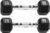 Fitvids Rubber Encased Hex Dumbbell, Multiple Sizes