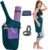Yoga Mat Bag – Versatile Yoga Bag with Mat Straps & Storage Pockets, Holds Yoga & Pilates Mats, Lightweight & Durable