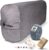 Tumaz Yoga Bolster Set – Rectangular Bolster Pillow for Restorative Yoga, Soft Meditation Pillow with Carry Handle and 8-Feet Strap, Machine Washable Cover