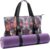 Heathyoga Multi-Functional Yoga Mat Carrier Gym Tote Bag – Large Mat Pocket, Women’s Workout Bag