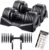 BYZOOM FITNESS Pure Series Adjustable Dumbbell – 12.5/25/27.5/75lb – SINGLE UNIT or PAIR(check before purchase) – 5-in-1/ 10-in-1 / 21-in-1 Flexible Hand Weights for Home Gym, Strength Training & Fitness Workouts, White OR Black