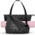 Gonex Yoga Mat Bag, Yoga Gym Bag Tote Bag with Multi Pockets For Women Men, Canvas Yoga Mat Carrier Take in Out Mat Easily For Pilates Travel Workout Office