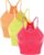 ODODOS Women’s Crop 3-Pack Seamless Rib-Knit Camisole Crop Tank Tops