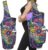 Yoga Mat Bag – Large Opening Long Tote Yoga Mat Carrier Holder Bag with Waterproof Wet Zipper Pocket and Drawstring Water Bottle Pocket – Yoga Bag Fit Most Size Mats