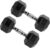 Signature Fitness Premium Rubber Encased Hex Dumbbell
