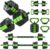 4-in-1 Octagonal Adjustable Dumbbell Set (66/88Lbs) – Converts to Barbell, Kettlebell & Push-Up Stand, Home Gym Free Weights for Men & Women, Full Body Workout with Anti-Slip Handles, Space-Saving