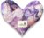 Weighted Heart-Shaped Eye Pillow – Organic Lavender & Flaxseed for Anxiety, Sleep, Yoga & Gift Giving – Handmade for Women’s Nervous System Relief