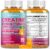 Creatine Monohydrate 8000mg Gummies with BCAA, L-Carnitine, Taurine & Vitamin B12 – Pre Workout Supplement for Muscle Growth, Strength & Energy – Pineapple Flavor Gummies, 180 Count for Men & Women