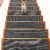 Seloom Linen Non Slip Stair Treads Carpet for Wooden Steps Indoor, Peel and Stick Carpet Stair Tread for Wood Stairs, Machine Washable Stair Runners for Pets, 15 Pack, Black (9″ x36″)