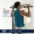 Reebok 8-Grip Pull-Up Bar, Multi-Function Upper Body Workout Rod, Door Frame Fitness Beam with 8 Sure Grip Foam Handles, Portable Chin Up Bar for Strength Training Exercise at Home or Gym