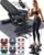 Nordic Lifting Mini Stepper Machine – Stair Climber w/Resistance Bands & LCD – Home Workout Stepper
