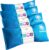 Lavender Eye Pillows – Yoga Eye Pillows Namaste Hot Cold Aromatherapy for Stress, Meditation, Spa, Relaxation Gifts – Made in USA Set of 4 – Turquoise Cotton