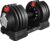 Yaheetech Adjustable Dumbbell Set 28/40/52.5/90LBS Adjustable Dumbbells Fast Adjust Dumbbell Weight Set with Anti-Slip Handle and Tray for Men/Women Home Gym Strength Training Equipment Single/Pair