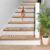 Stair Treads for Wooden Steps Indoor, Peel and Stick Stair Treads,Stair Runners, Non-Slip Carpet Stair Treads for Kids, Elders & Pets, Machine Washable, Reusable(15PCS,Beige)