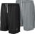 NY Threads Mens Athletic Shorts 2 Pack Quick Dry Lightweight Running Workout Gym Shorts with Pockets