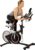 Sunny Health & Fitness Indoor Intensive Cycling Exercise Bike, Adjustable Cardio Training Exerciser w/Emergency Brake for Home, Optional Free SunnyFit App Bluetooth Link + Electromagnetic Resistance