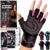 MhIL Workout Gloves for Women – Breathable Gym Gloves for Women with Palm Protection and Enhanced Grip – Padded Weight Lifting Glove for Womens with Wrist Wraps Support Weightlifting Exercise Cycling