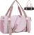 Womens Yoga Bag Gym Duffel Bags with Wet Pocket, Multiple Pockets Duffle Bag for Travel, Foldable Carry on Weekend Overnight Bag, Water Resistant Personal Item Weekender Bags for Women & Men