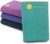 Aurorae Synergy Foldable On-the-Go Travel Yoga,Gym/Exercise Mat for Yogis on the Move with Integrated Microfiber Towel and Anti-Slip Patented 2-in-1 Technology. No Odor and No Bunching