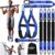 Pull Up Bands, Heavy Duty Resistance Bands with Handle, Workout Bands for Pull Up Bar, Pullup Assist Band Set for Exercise, Full Body Workout, Home Gym for Enhanced Strength, Muscle Training