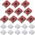 Photect 10 Pieces Stepper Motor Driver Module with Heat Sink Compatible with Stepstick Stepper A4988 3D Printer Reprap, CNC Machine or Robotics