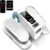 Under Desk Elliptical Machine-Elliptical Machine for Seniors,Portable Silent Electric Home Leg Exerciser with Remote Control,12 Speeds & Mute Function,Manual & Auto Mode