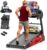15% Incline Treadmill for Home with Fan, 400lbs Capacity Folding Treadmill, 5.0 HP Running Machine, 18’’ Wide Belt, 0.6-10MPH, APP, Space Saver Design, Brushless Fan & Knee Support