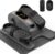 Mini Under Desk Elliptical Low Impact Electric Leg Exerciser As Seen on TV for Seniors with 15 Adjustable Speed Quiet & Portable for Home and Office with Non-Slip Mat & Foot Straps