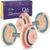Special Supplies Kids Wooden Workout Play Weights Set – Adjustable Dumbbells Set for Home Gym Equipment, Exercise Workout Set for School or Home Fitness Activities, Pastel Colors (Set of 2 Dumbbells)