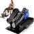 Lifepro Under Desk Elliptical Exercise Machine with or without Red Light, Seated Pedal Exerciser for Seniors & Adults, Quiet Elliptical Machine for Home or Office, Portable Leg Exerciser While Sitting