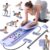 Pilates Board, Pilates Reformer Set, Pilates Machine 15-in-1 Multifunctional Abdominal Board for Home Office Workout, Foldable Portable Pilates Reformer Board for Women