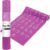 NewMe Fitness Yoga Mat for Women and Men – Large, 5mm Thick, 68 Inch Long, Non Slip Exercise Mats w/ 70 Printed Yoga Poses for Pilates, Workout and Stretching – Home and Gym Essentials