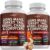 NEW AGE Lions Mane Mushroom Supplement with Turkey Tail Reishi Cordyceps Chaga with Marshmallow Root – 120 Count