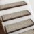 BEQHAUSE Stair Treads for Wooden Steps Non-Slip Machine Washable Carpet Stair Treads 8″X30″ Soft Indoor Stair Runner for Kids Elders and Pets, 100% Polyester, TPE Backing, 15pcs, Beige/Malt Yellow