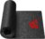 Bike Trainer Mat Compatible with Peloton Bike, for Treadmill & Row, THK 6mm, Under Mat Protect Hardwood Floor Carpet, Trainer Accessory for Indoor Stationary Exercise Bicycle