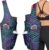 Yoga Mat Bag for Women Yoga Bag with Large Size Pocket and Zipper Pocket,Rhombus Pattern- Yoga Bags and Carriers Fits All Your Stuff