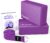 Yoga Blocks 2 pack and Yoga Strap Includes Descriptive E-book for Beginners Sturdy Yoga Brick & Lightweight Eva Foam Block Support Deepen Poses, Provides Strength & Stability for Pilates Practice