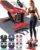 Nordic Lifting Mini Stepper Machine – Stair Climber w/Resistance Bands & LCD – Home Workout Stepper