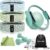 HIMESPORNER Pilates Equipment Kit for Home Workout, Pilates Ring and Ball Set with 2.2lb *2 Dumbbells, Fabric Resistance Bands, Tape Measure, Bag, Pilates Essentials Accessories for Women Yoga