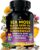 Sea Moss Capsules – 17-in-1 Blend with Black Seed Oil Ashwagandha Bladderwrack Burdock Root Turmeric Vitamin D3 K2 C for Daily Wellness – Multimineral Supplement for Men & Women – 120 Count