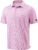 Obla Mens Golf Shirt Short Sleeve Dry Fit Moisture Wicking Performance Athletic Casual Print Collared Polo Shirts for Men