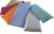 Scented Lavender Eye Pillows Pack of (6) – 4 x 8.5 – Soft & Soothing Cotton – Weighted Naturally Calming Colors – Yoga Massage Sleep Bulk – Teal Green Purple Terracotta Gray Lilac