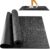 Foldable Rubber Treadmill Mat – Exercise Bike Mat with Waterproof Non-Slip Shock Absorption, Exercise Equipment Mat to Protect Floor for Home Gym Workout