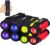 Logest Soft Hand Weights – Adjustable Neoprene Dumbbells (1LB, 2LB, 3LB, 4LB) – Red, Yellow, Blue, Purple – Velcro Straps – Weight Training, Walking, Jogging, Aerobics, Yoga