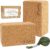 Y O Gayo Premium Cork Yoga Blocks – Durable & Sturdy Natural Cork Yoga Blocks for Stability, Balance, Alignment, Stretching, and Support in Yoga & Pilates