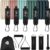 Retrospec Train Resistance Bands Set for Working Out – 5 Stackable Bands, Handles & Door Anchor – Portable Fitness Equipment for Physical Therapy & Yoga Includes Carry Bag